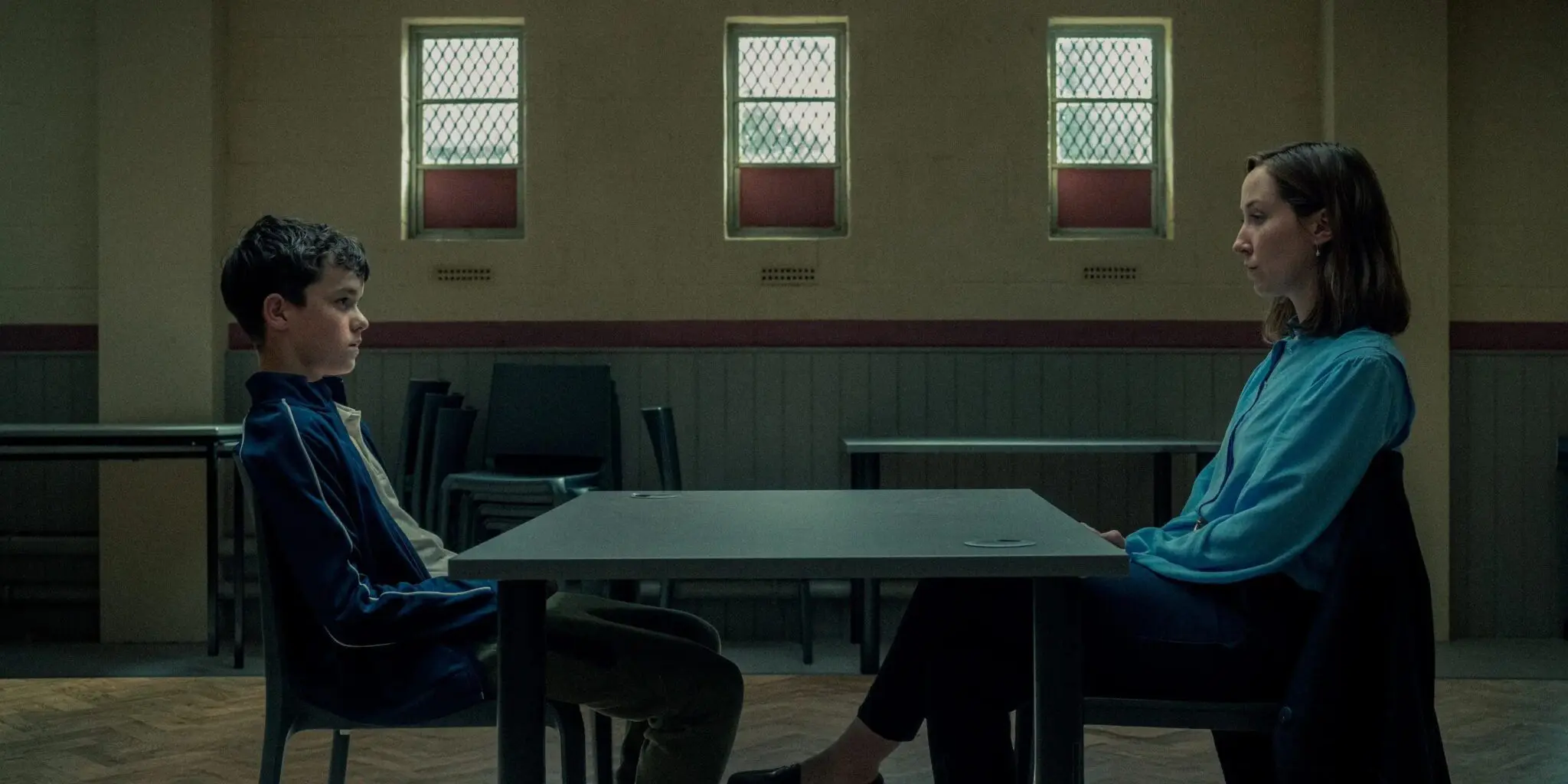 Owen Cooper como Jamie Miller, Erin Doherty como Briony Ariston, en Adolescencia. Cortesía de Netflix para TIME.