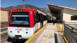 Renfe, transporte público Madrid, España