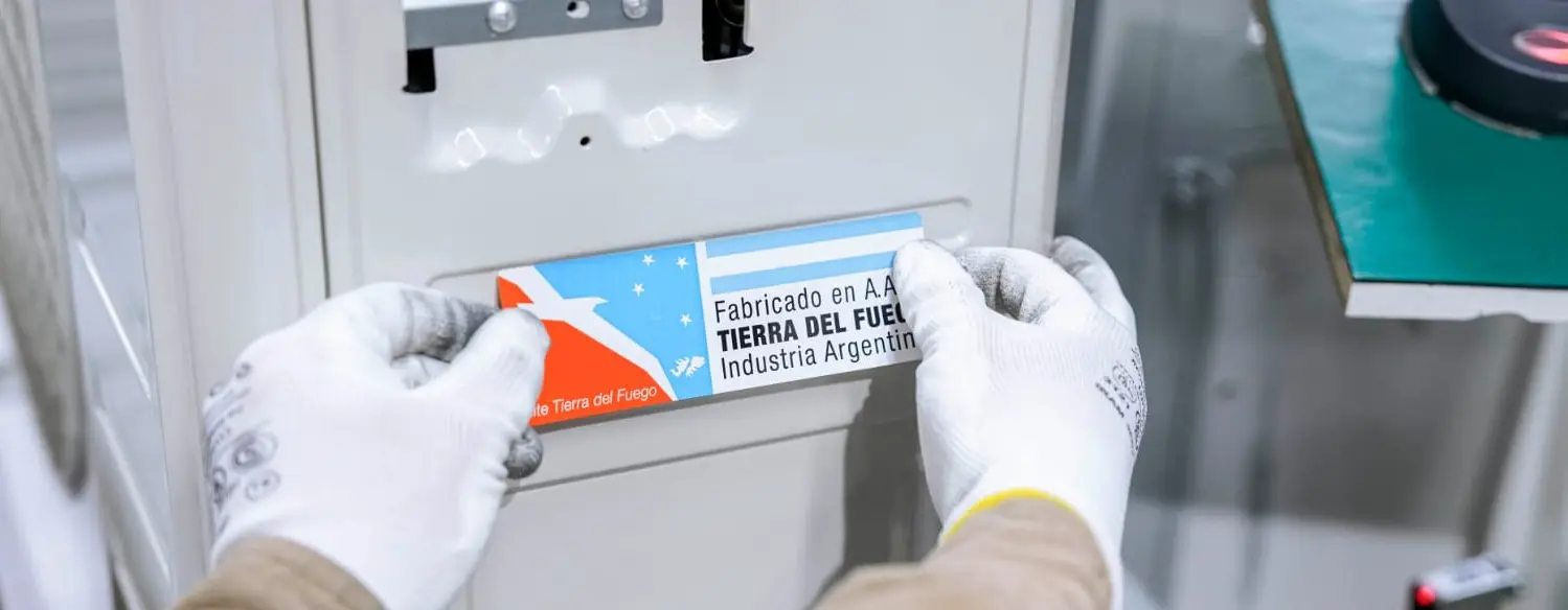 Régimen de promoción industrial de Tierra del Fuego. Foto: Gobierno de Tierra del Fuego.