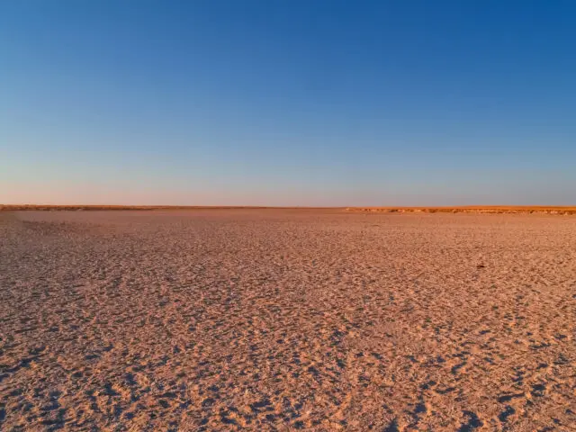 Parque nacional Makgadikgadi Pans, en Botsuana. Foto: Depositphotos.