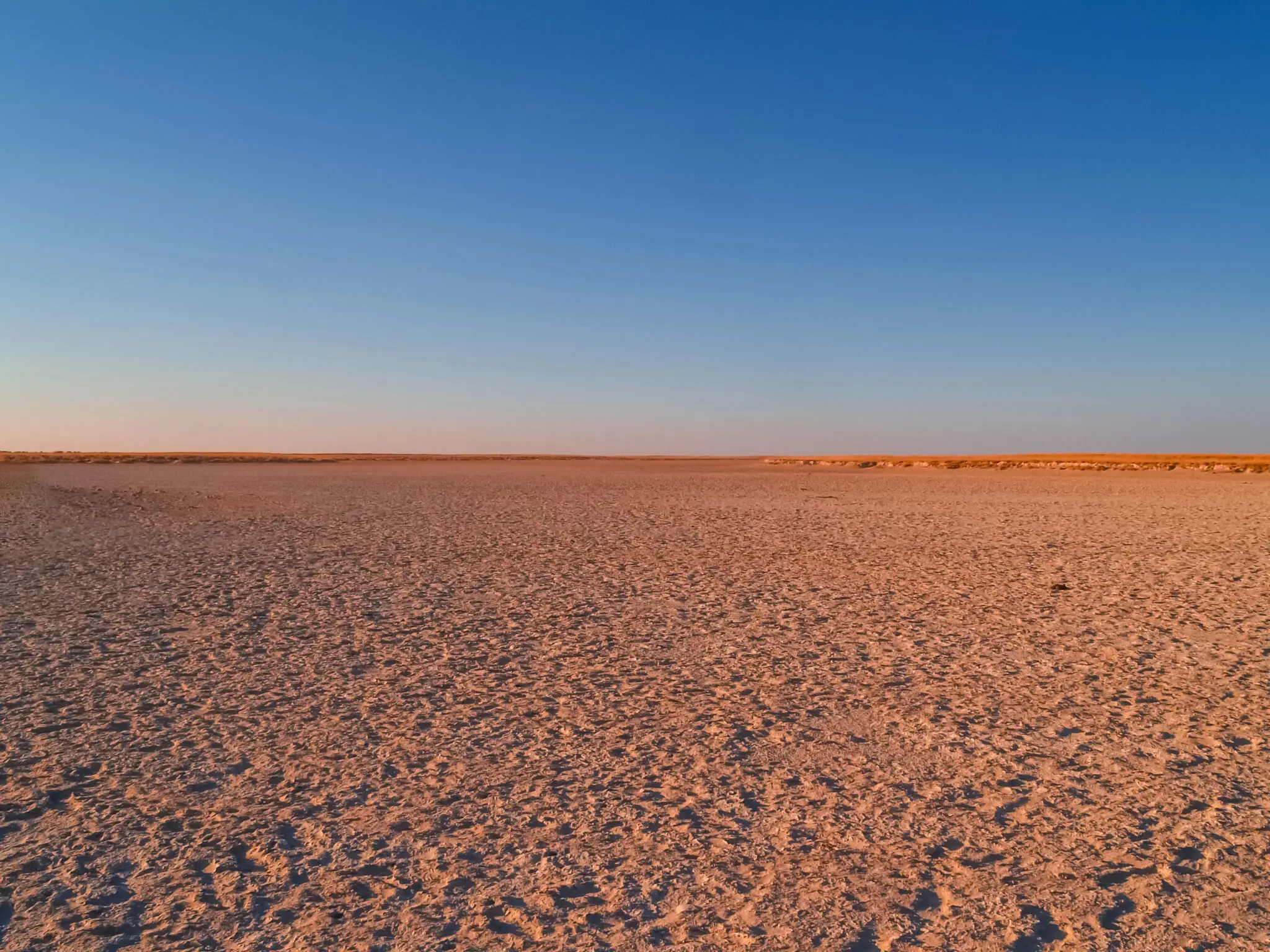 Parque nacional Makgadikgadi Pans, en Botsuana. Foto: Depositphotos.