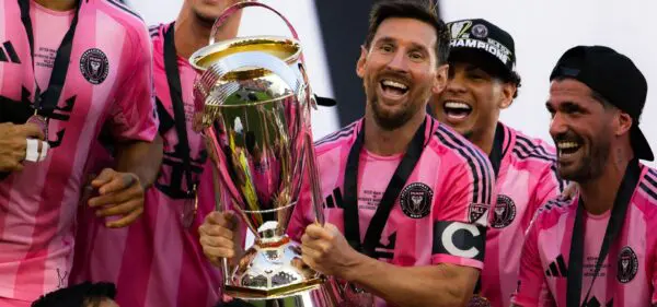 Leo Messi, campeón de la MLS por primera vez.